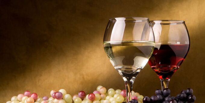 бяло и червено вино при отслабване